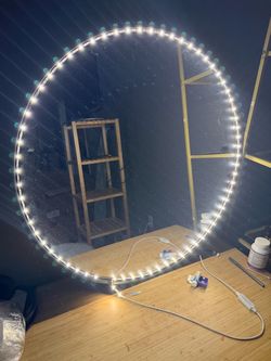 FREE -  lighted mirror