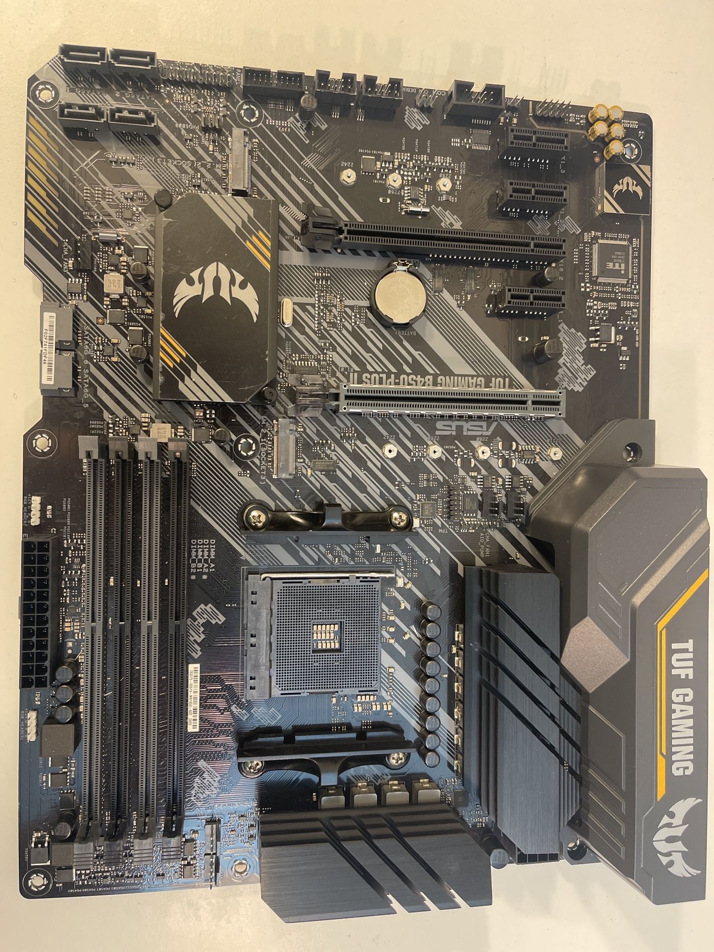 ASUS TUF Gaming B450-PLUS II ATX Motherboard - Ryzen 5000 Ready