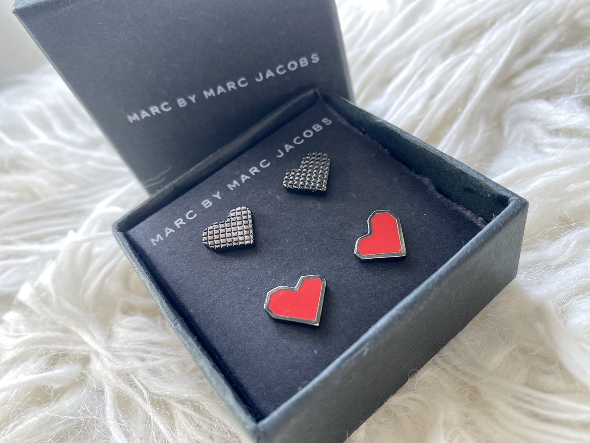 Marc Jacobs stud earrings BRAND NEW 2 pairs