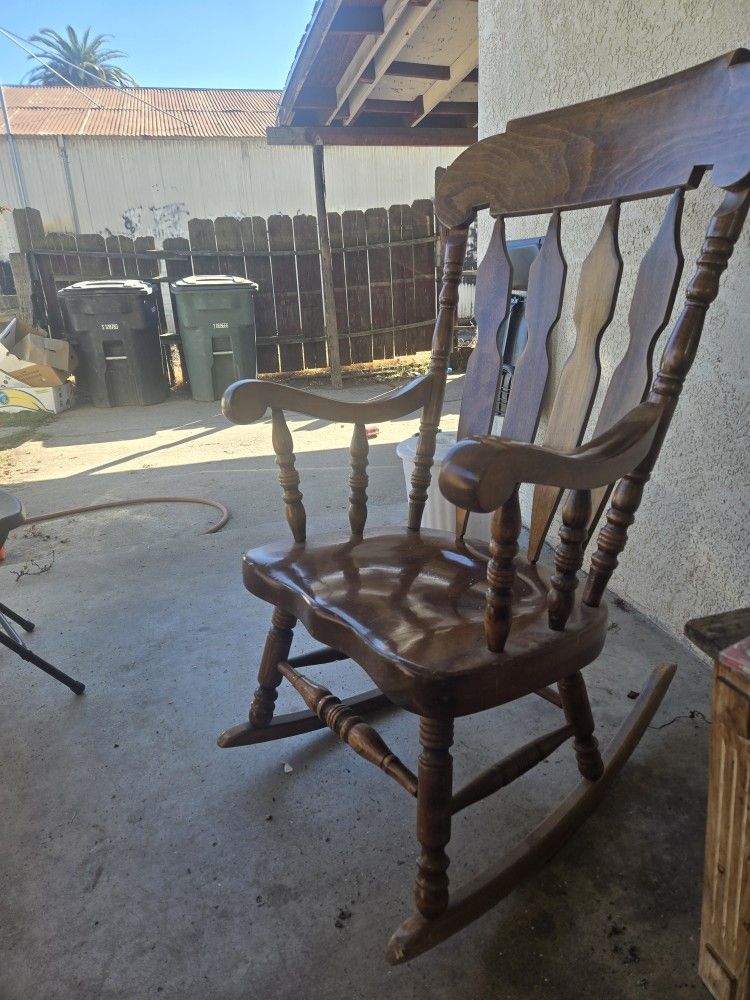 Wooden Rocking Chair