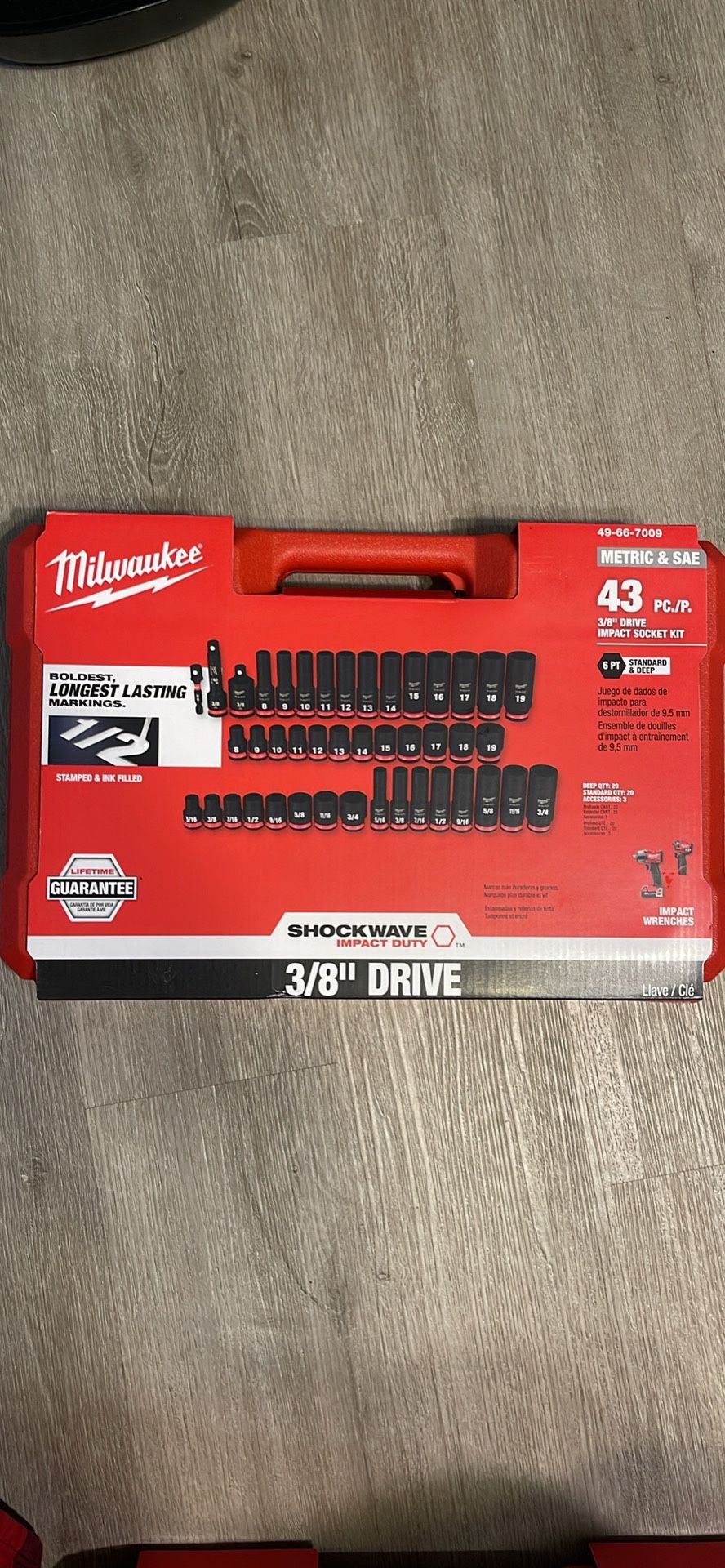 Milwaukee 43 pc set