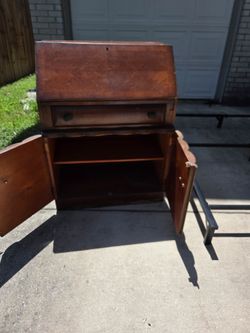 Art deco style cabinet/desk