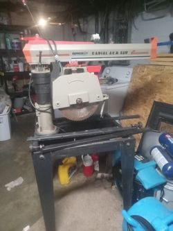 Omga 450 Radial Arm Saw