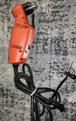 Milwaukee 3/8” Right Angle Reversing Variable Speed Corded Drill # 0375-1