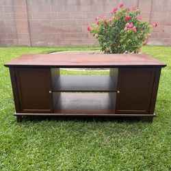 Dark Wood TV Cabinet