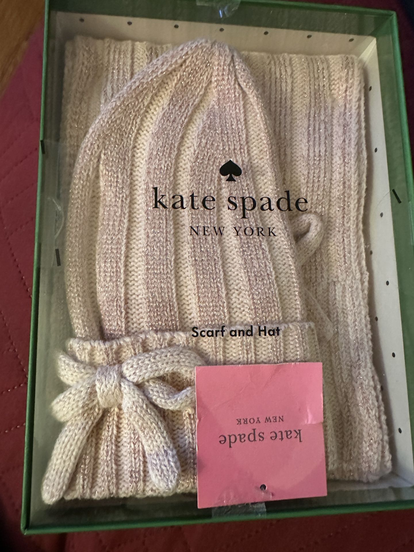 Kate Spade Scarf And Hat 