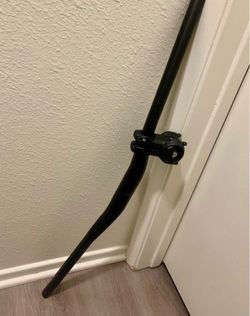 New riser MTB bike handle and 35mm stem