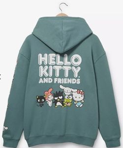 Sanrio Hello Kitty &  Friends Zippered Hoodie
