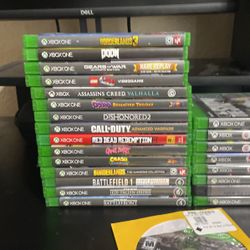 Xbox One And 360 And PS4 Games 
