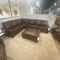 All Top Grain Leather Sofas Sectional 