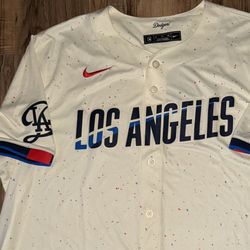 New Men’s Size 2XL Nike LA Dodgers City Connect Jersey 