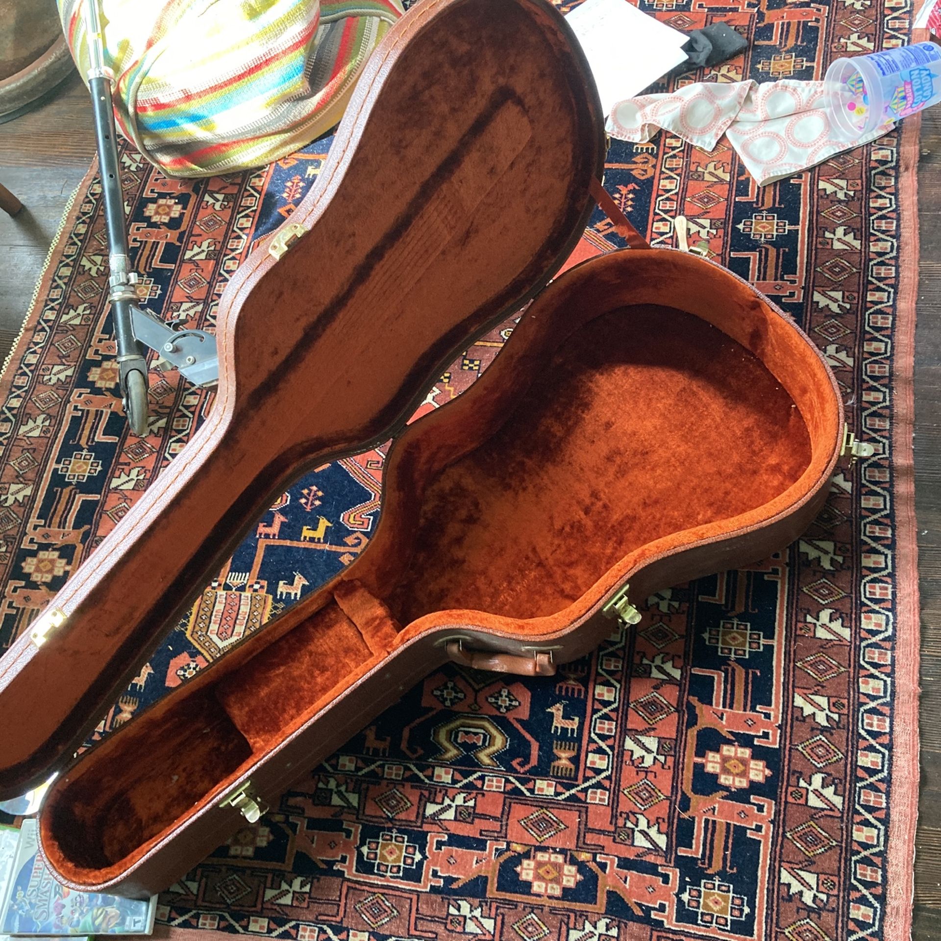Vintage Alvarez Guitar Case 70s Acoustic