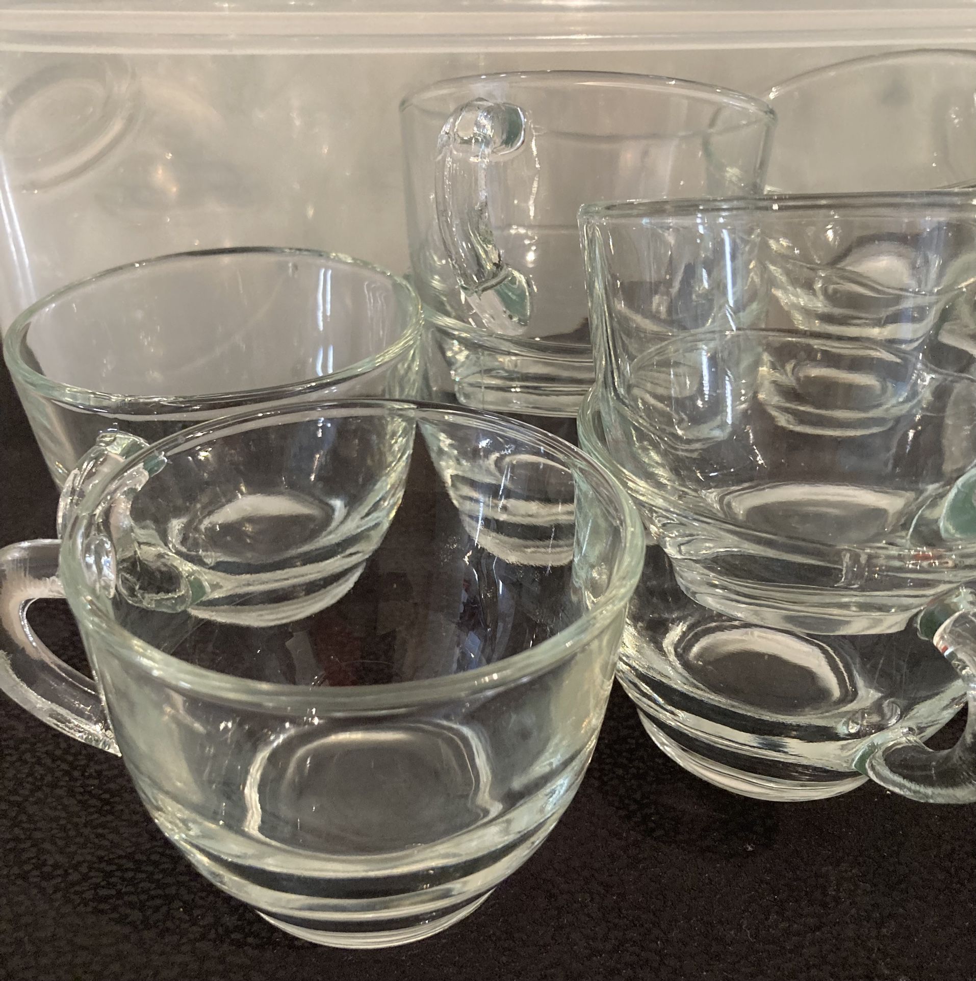 #20 GLASS TEA/ DESSERT CUPS