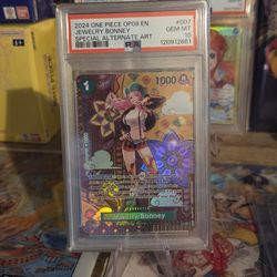One Piece psa 10 Jewelry Bonney