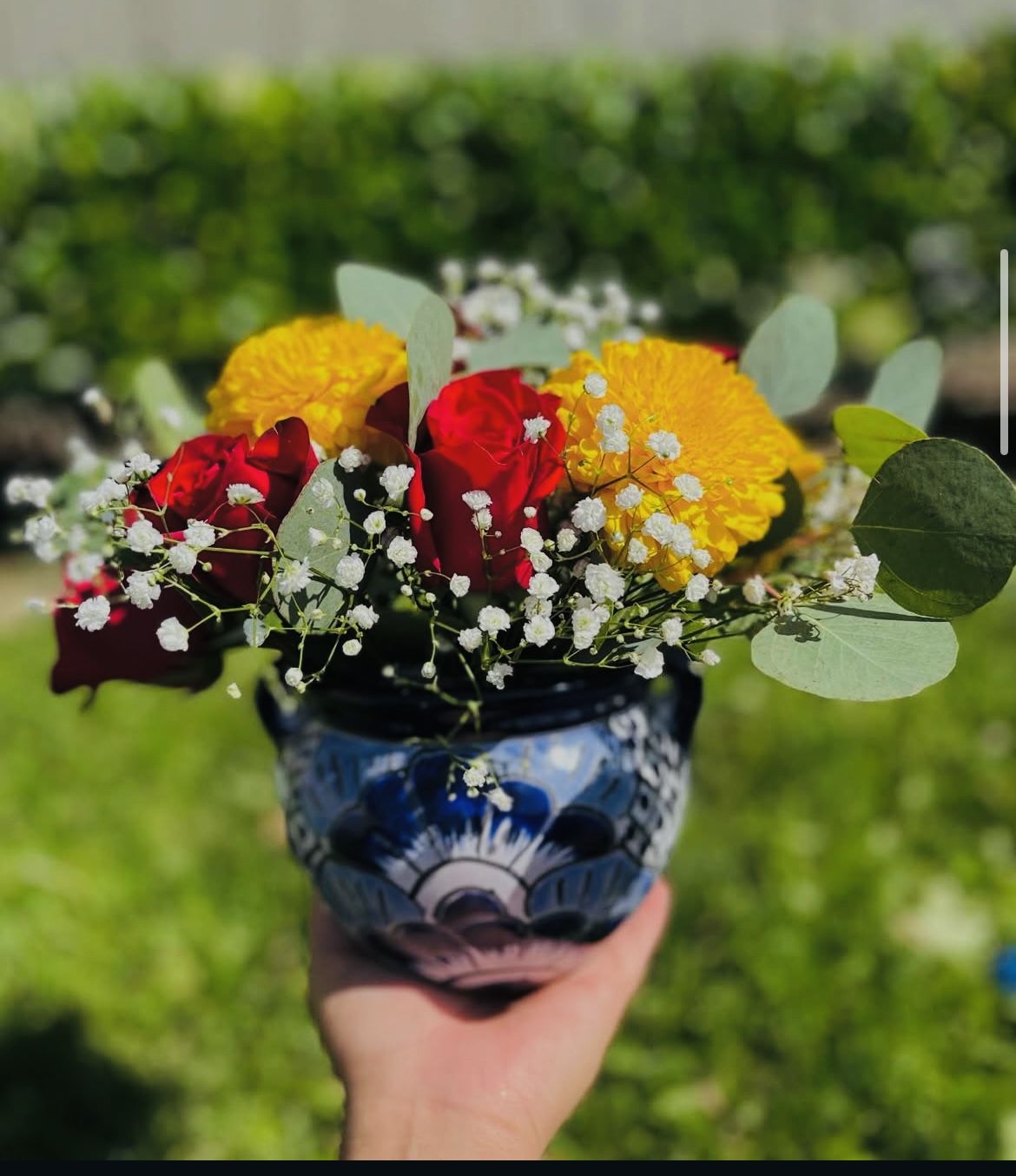Ceramic Floral Arrangement For Any Occasion