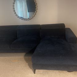 Blue Couch For Sale EVERYTHING MUST GO