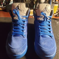 Jordan 5 Blue Suede Size 10