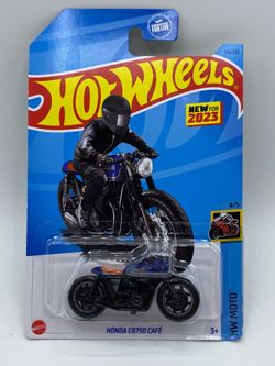 Hot Wheels - 2023 HW Moto 4/5 Honda CB750 Cafe 141/250 (BBHKK34)