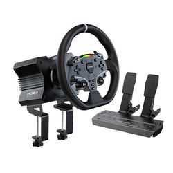 🦊 FINANCE AVAILABLE + BRAND NEW  🦊 MOZA R5 ALL -in-One Gaming Racing Simulator 3 PCS Bundle | 5.5Nm Direct Drive Wheel Base, 11- Inch Racing Wheel.