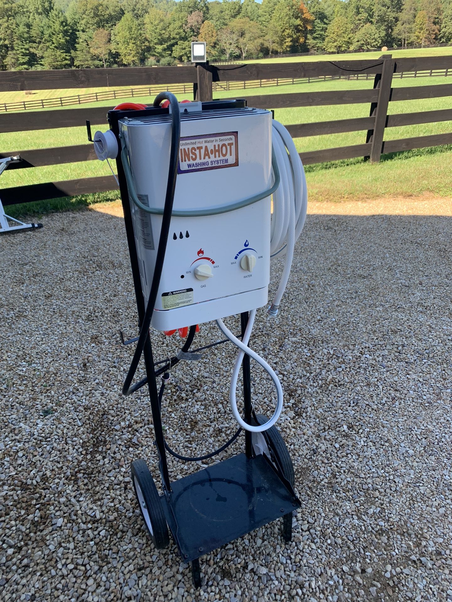 Insta Hot Portable Horse Wash