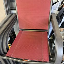 Red Outdoor Patio Chairs