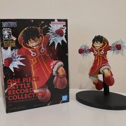 Original Banpresto One Piece Monkey D Luffy Egghead Battle Record Collection