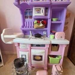 Toy Kitchen With Extra Play Sets 