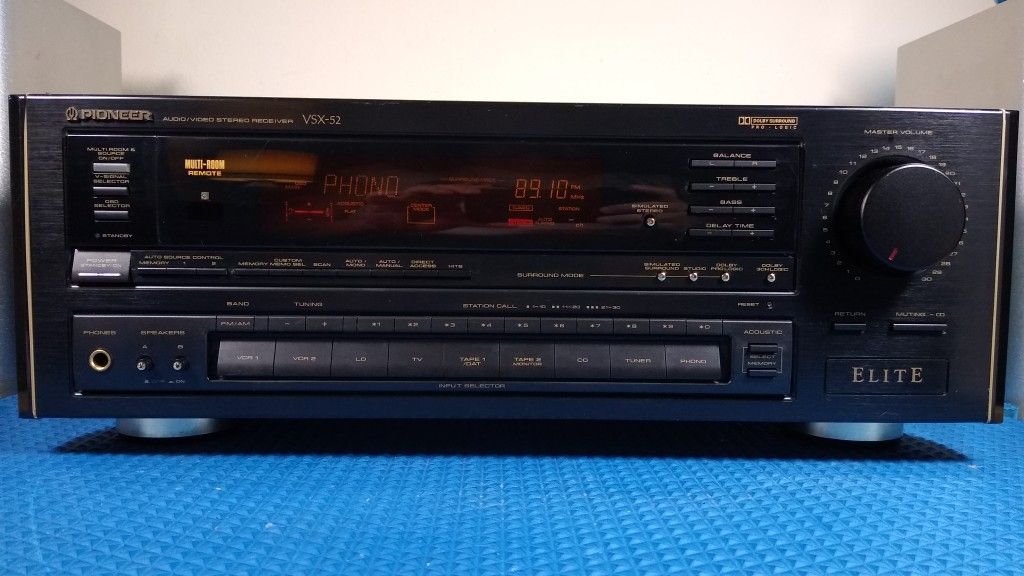 Pioneer Elite VSX-52 stereo 5.1 Audio Video receiver