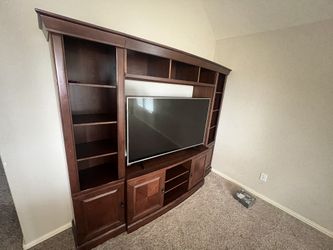 Tv Stand And Shelves 