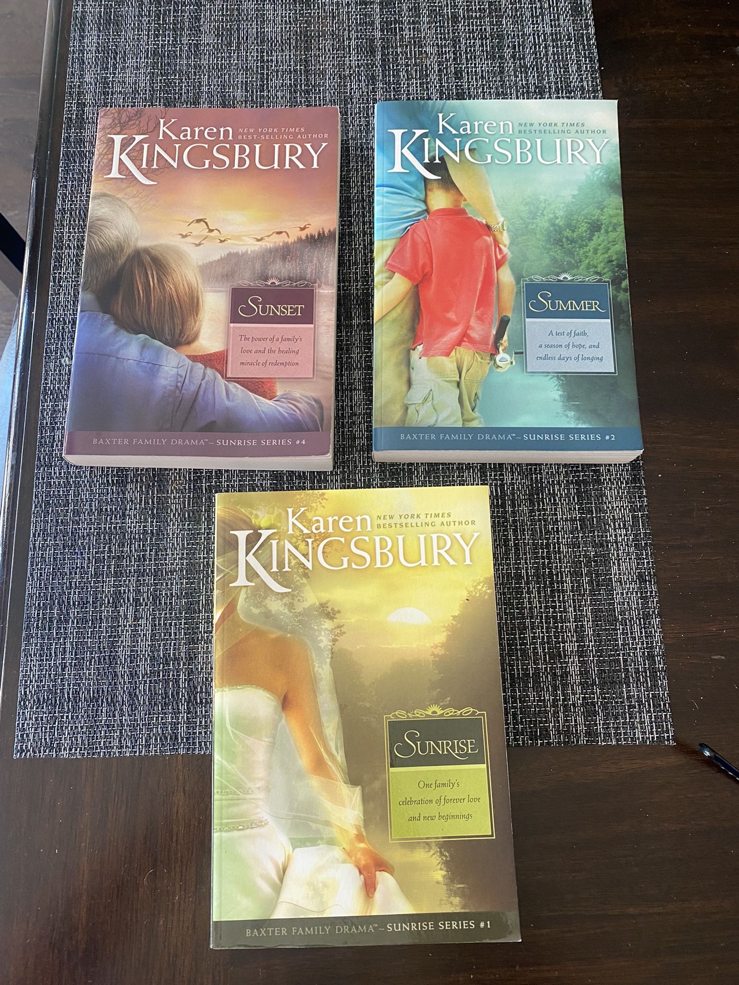 Lot Of 3 Karen Kingsburg Sunrise Sunset