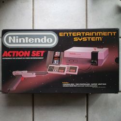 Nintendo Nes Action Set System