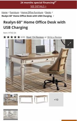 Raelyn 60” Desk