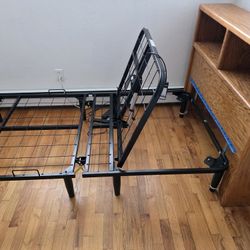 Twin Adjustable Frame With Headboard 