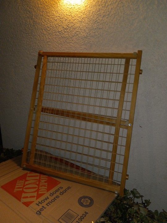 Wooden Pet Gate