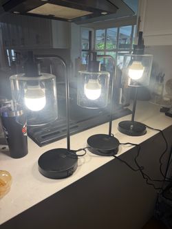Touch control lamp set (set of 3)