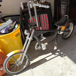 Custom lowrider chopper bike
