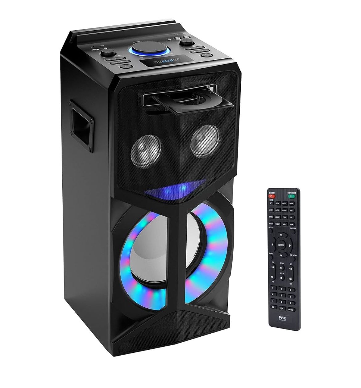 Pyle Karaoke Vibe PA Bluetooth Audio VIDEO/DVD Speaker System