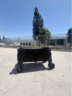 Wholesale Only‼️ MOQ:10. Heavy-Duty Collapsible Outdoor Camping Wagon