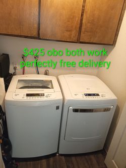 Washer/dryer/set