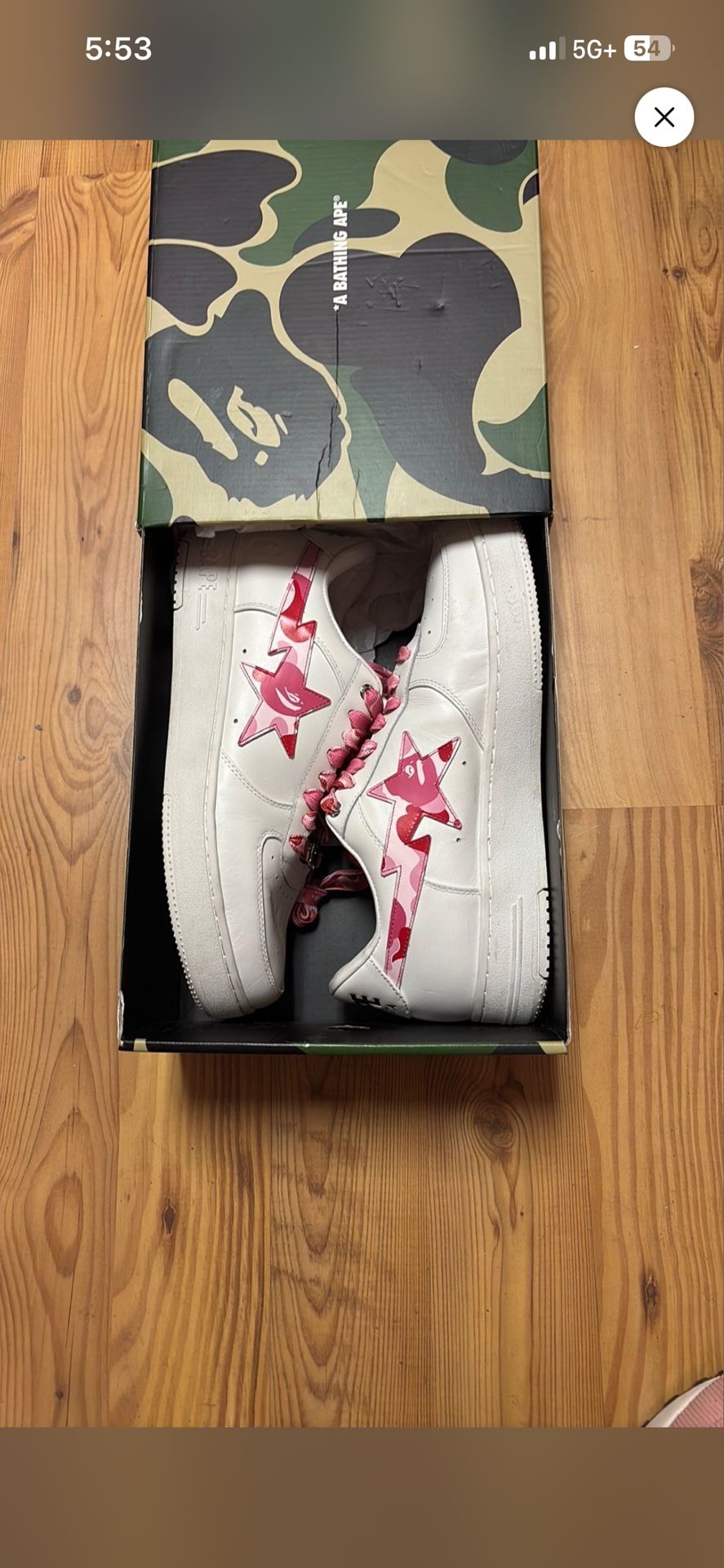 2025 Bapesta 'ABC Camo Pack - Pink'
