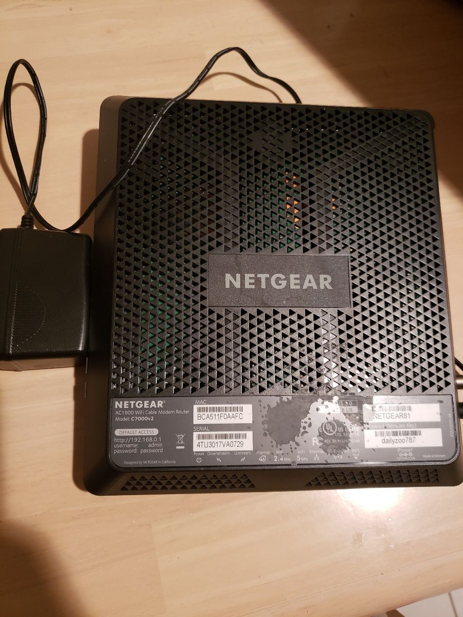 C7000v2  modem And Router 