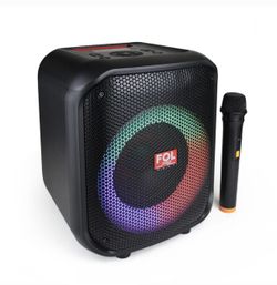 FS-L1216M TWS SPEAKER WITH WIRELESS MICROPHONE AND LED Lights