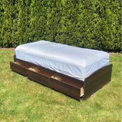 Twin XL Bed Frame And Mattress 
