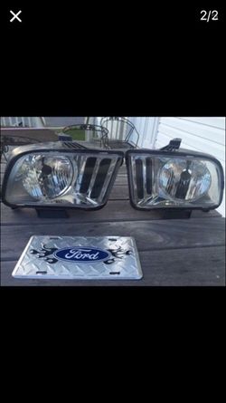 05-09 mustang head and rear lights