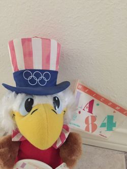 Sam the Eagle 1984 Olympic mascot