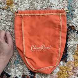 Excellent Condition Crown Royal Orange Bag