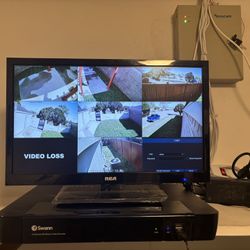 4 Security cameras with Install