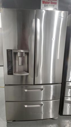 LG 4-Door Stainless Steel Refrigerator Fridge
