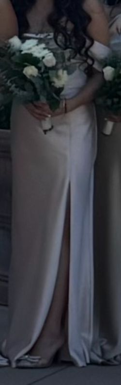 Bridesmaid Dress Champange