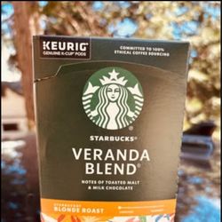 Starbucks Veranda Blonde Keurig Coffee Cups